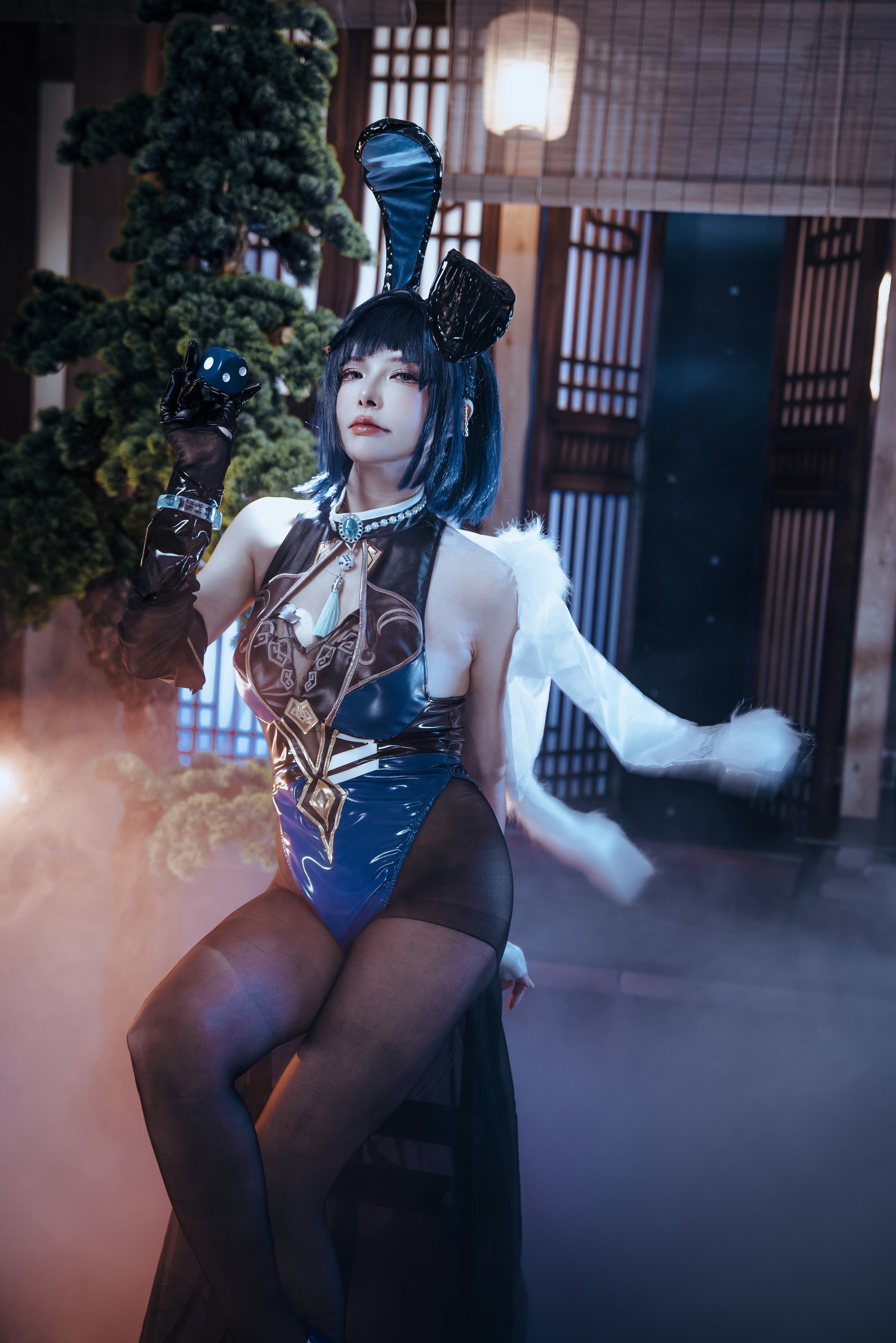 图片[1]-秋和柯基 – NO.116  夜兰 兔女郎[92P]-XikXak